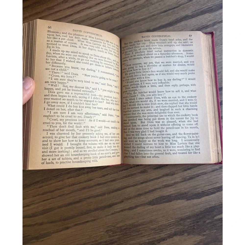 Rare Antique 1854 Charles Dickens Christmas Stories T Nelson & Sons Hardcover